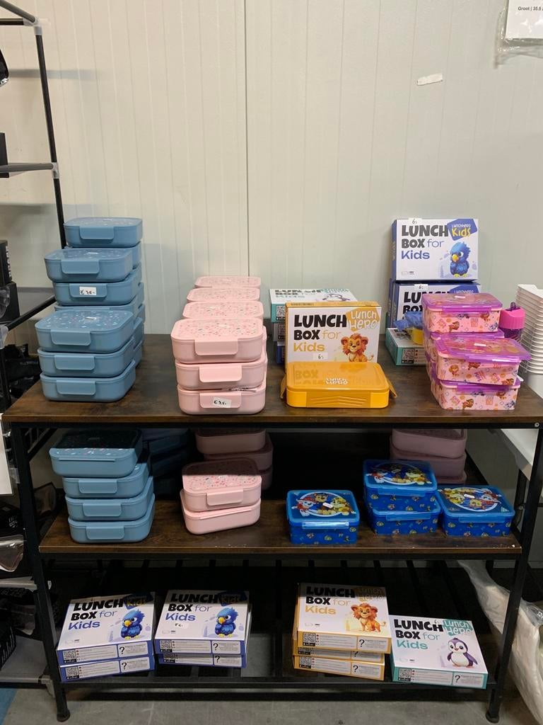 Broodtrommel lunchbox brood trommel diverse varianten, Nieuw, Ophalen of Verzenden, Nb, Nb