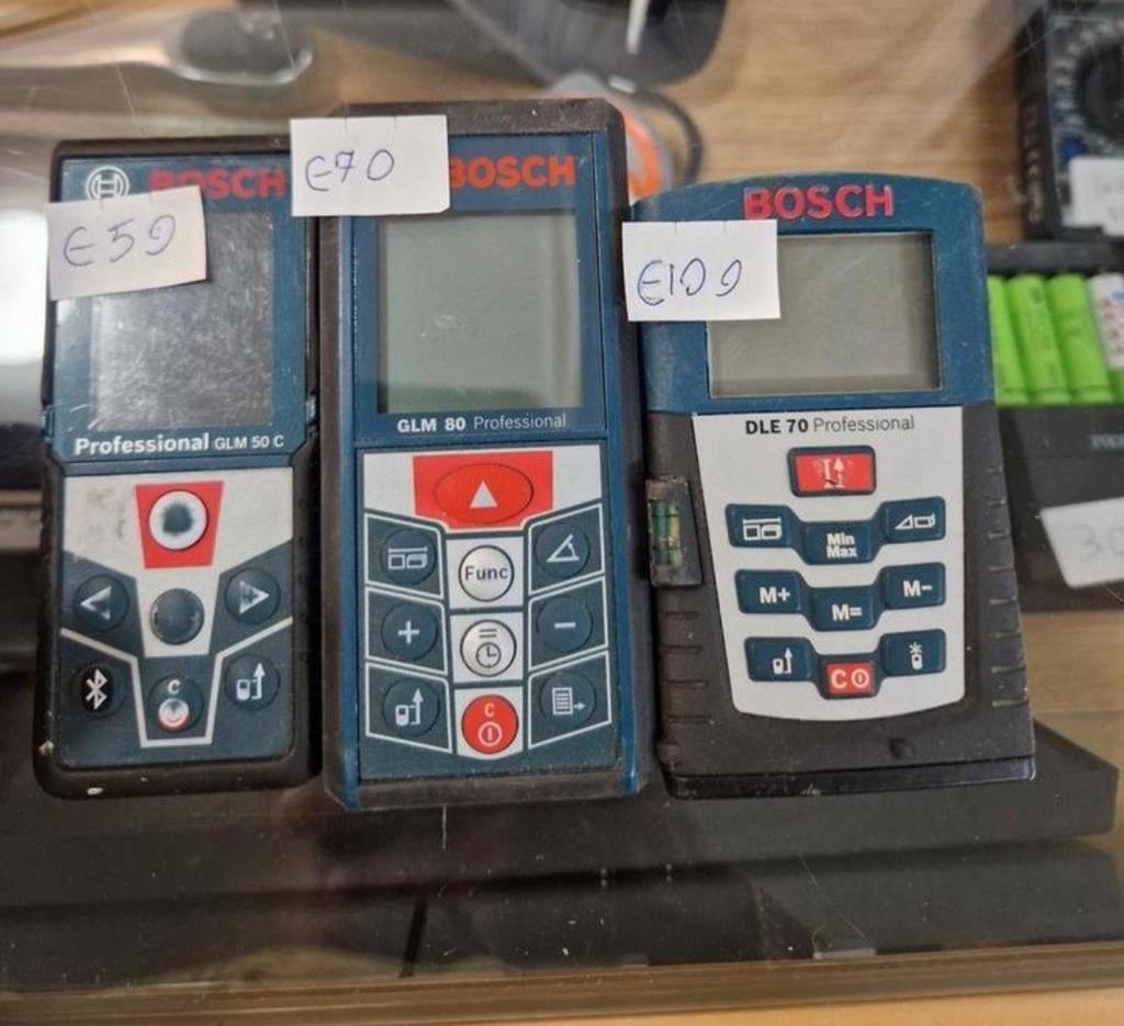 Bosch drie verschillende, Ophalen of Verzenden, Minder dan 150 ampère, Elektroden