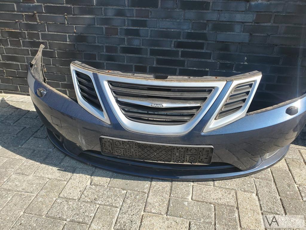 Saab 9-3 facelift voorbumper mer sproeiers 2007 - 2012 €300, Auto-onderdelen, Carrosserie en Plaatwerk, Gebruikt, Voor, Ophalen of Verzenden