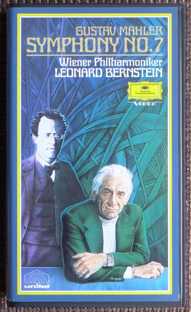 Gustav Mahler symfonie nr. 7 Bernstein VHS Video, Alle leeftijden, Ophalen of Verzenden, Nieuw in verpakking, Komedie