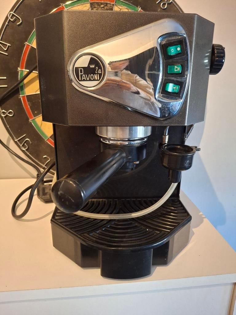La Pavoni Espresso Apparaat - Gebruikt, Gebruikt, Espresso apparaat, Gemalen koffie, Ophalen of Verzenden