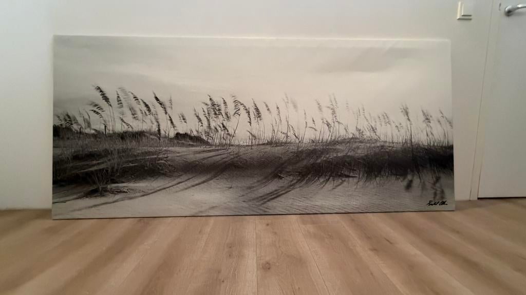Canvas doek duinen IKEA, Ophalen, 125 cm of meer, Zo goed als nieuw, Schilderij
