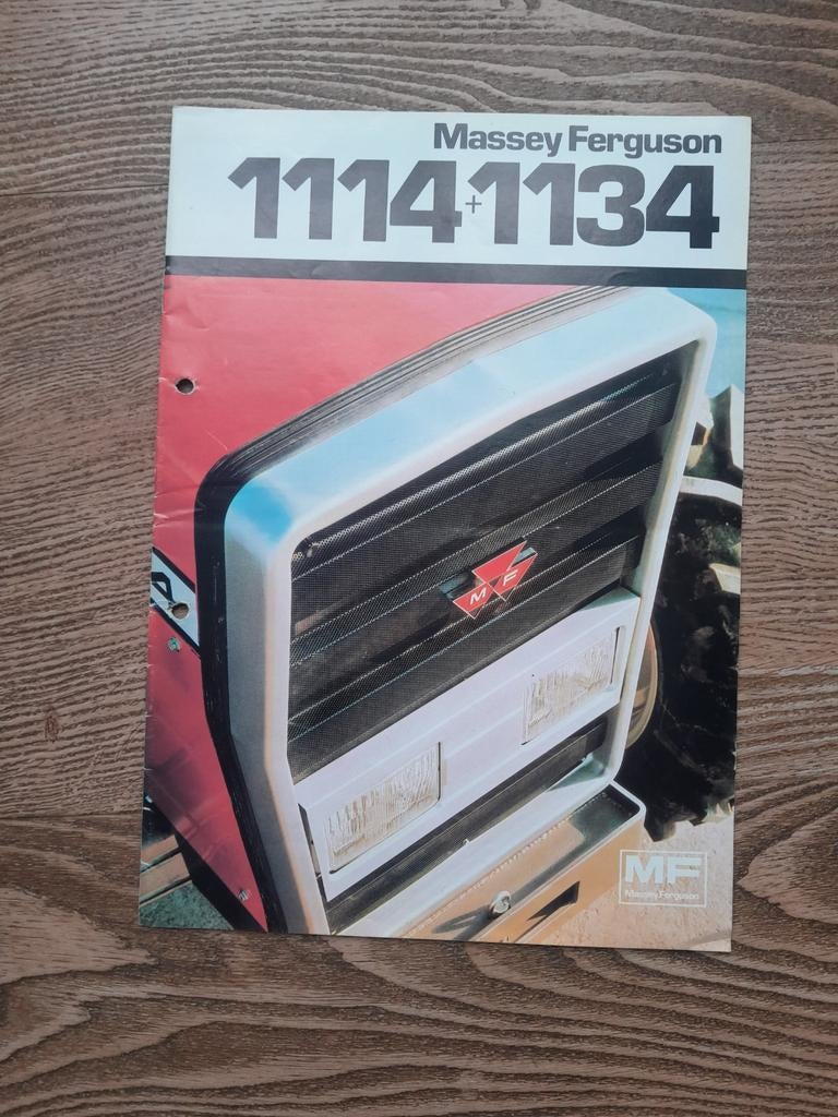 Massey Ferguson 1114 1234, Ophalen of Verzenden, Gelezen