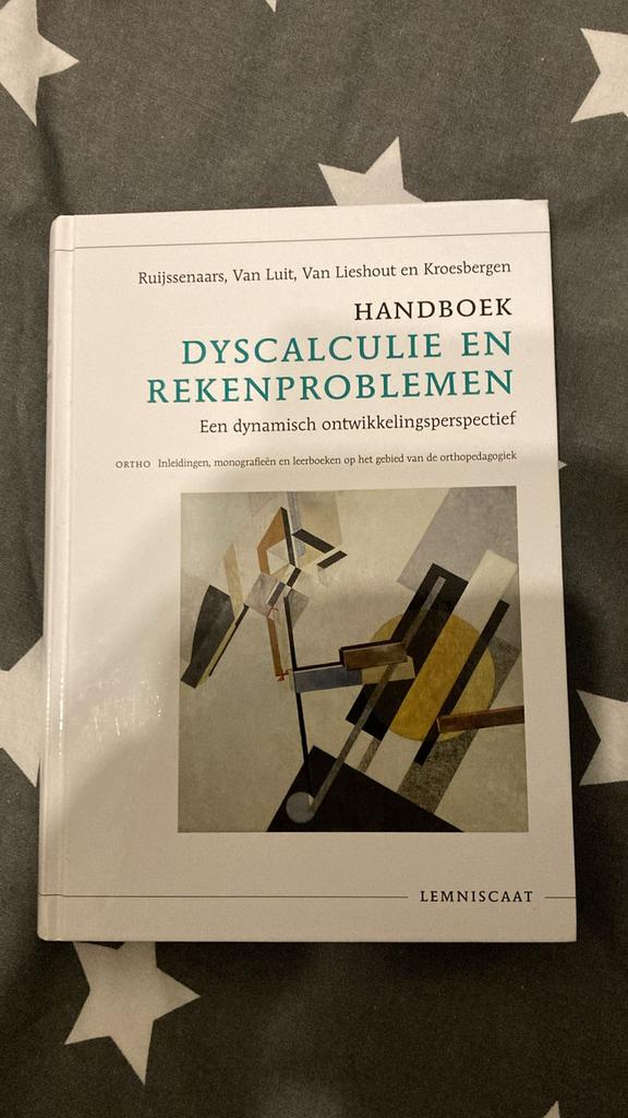 Handboek dyscalculie en rekenproblemen, Boeken, Ophalen of Verzenden, Zo goed als nieuw, HBO