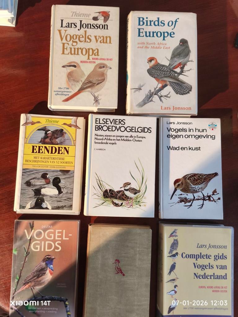 Vogelboeken Collectie, Boeken, Ophalen of Verzenden, Gelezen, Vogels, Lars Jonsson