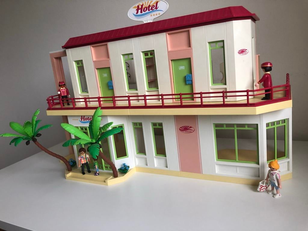 Compleet Playmobil Hotel, Ophalen, Zo goed als nieuw, Complete set