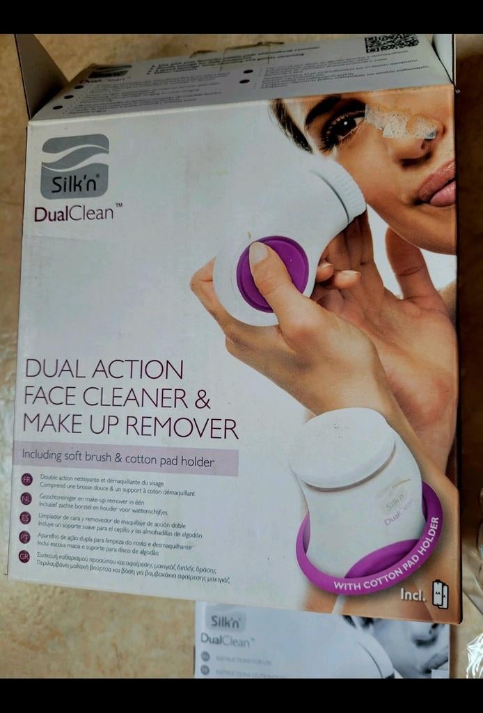 Silk'n DualClean Gezichtsreiniger & Make-up Remover, Ophalen of Verzenden, Nieuw, Lichaamsverzorging