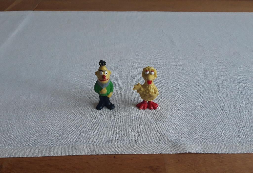 Sesamstraat poppetjes Minikins, Ophalen of Verzenden, Gebruikt