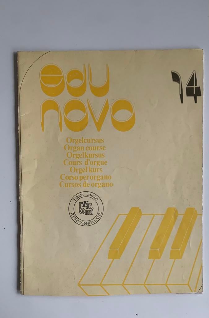 Edu Novo Orgelcursus, nummer 14 - Educa Edition, Gebruikt, Klassiek, Les of Cursus, Ophalen of Verzenden