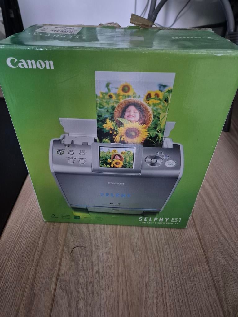 Canon SELPHY ES1 foto printer - nooit gebruikt, Ophalen of Verzenden, Nieuw