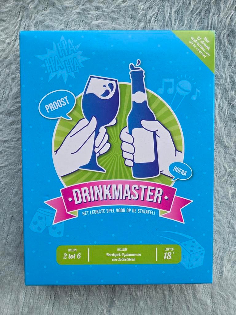 Drinkmaster spel, Vijf spelers of meer, Ophalen of Verzenden, Nieuw, Paper
