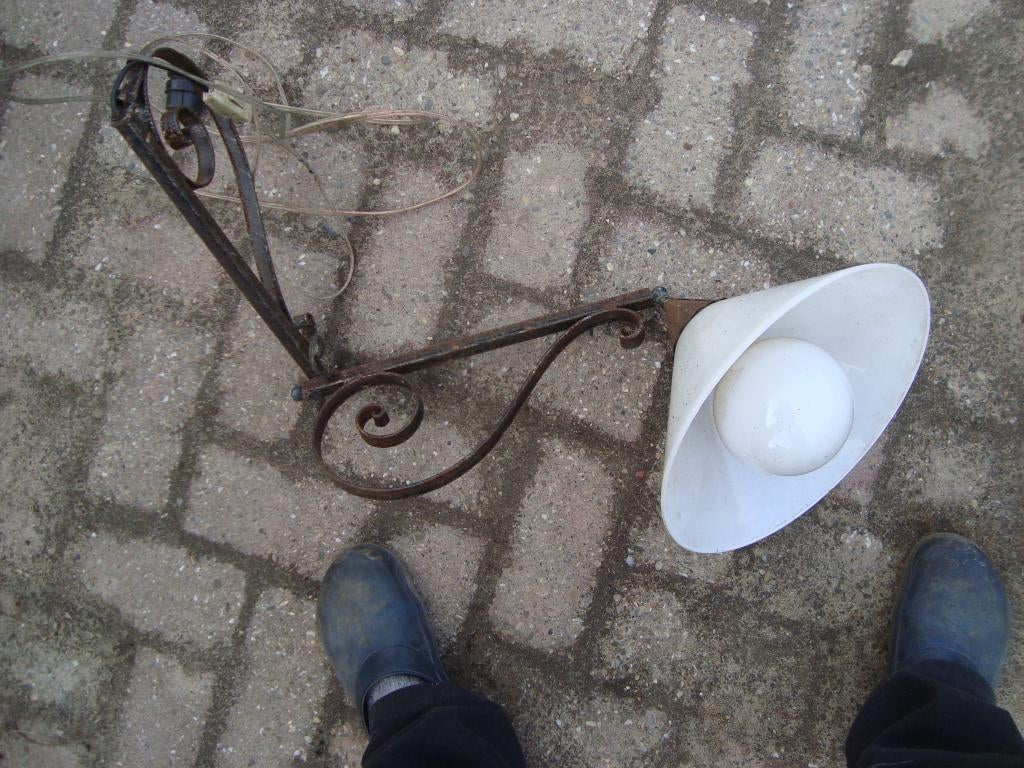 buitenlamp, Gebruikt, Wandlamp, Ophalen of Verzenden, Netvoeding