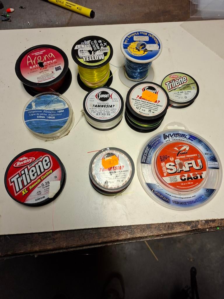 Onderlijnen materiaal - diverse soorten en maten, Watersport en Boten, Hengelsport | Zeevissen, Ophalen of Verzenden