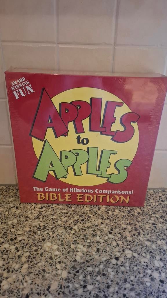 Apples to Apples Bijbel Editie - Nieuw!, Hobby en Vrije tijd, Gezelschapsspellen | Bordspellen, Ophalen of Verzenden
