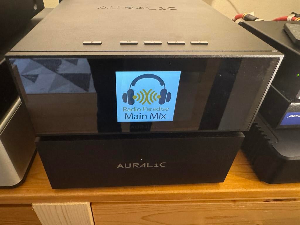 Auralic Aries S1 met losse voeding. Zo goed als nieuw!, Ophalen of Verzenden, Zo goed als nieuw, USB 2, Zonder harde schijf