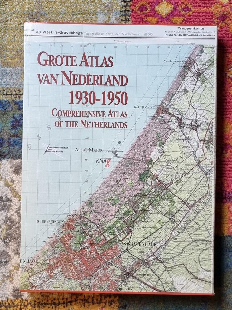Atlas van Nederland, Boeken, Atlassen en Landkaarten, Ophalen of Verzenden, 1800 tot 2000, Nederland, Landkaart