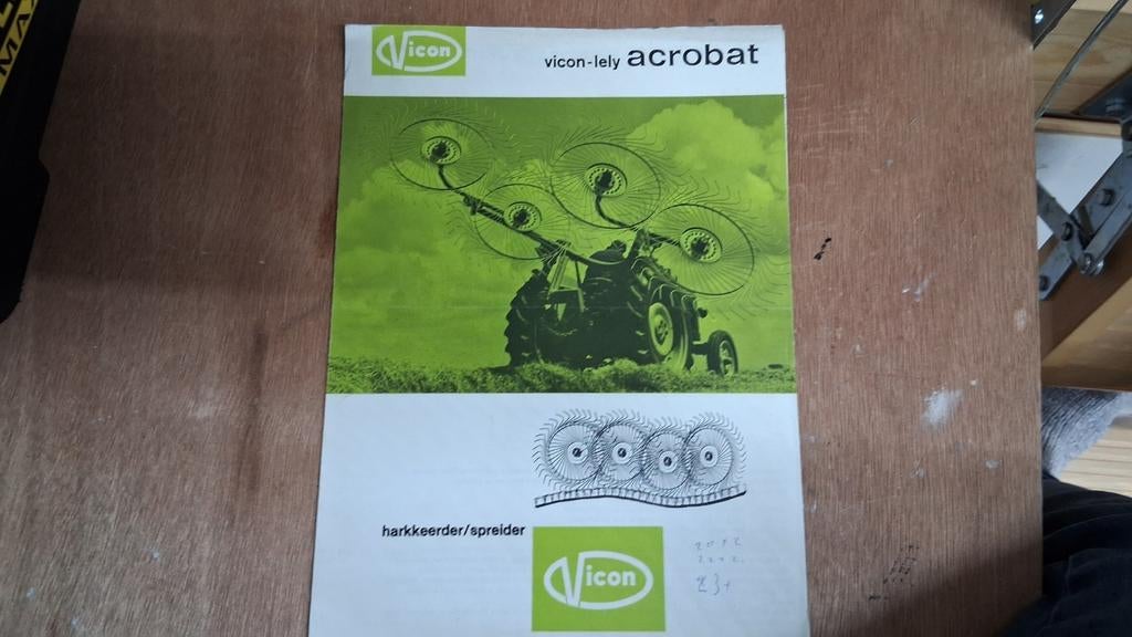 Vicon folder, Ophalen of Verzenden