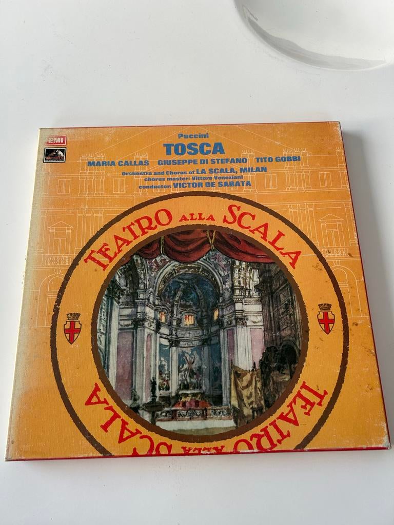 Puccini - Tosca - Maria Callas - La Scala, Gebruikt, Opera of Operette, Modernisme tot heden, Ophalen of Verzenden