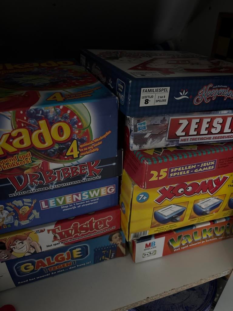 Diverse spellen, Hobby en Vrije tijd, Gezelschapsspellen | Bordspellen, Een of twee spelers, Ophalen of Verzenden, Gebruikt