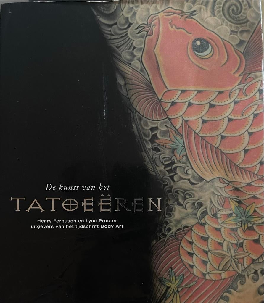 Tattoo Boek - De Kunst van het Tatoeëren, Ophalen of Verzenden, Zo goed als nieuw, Overige onderwerpen
