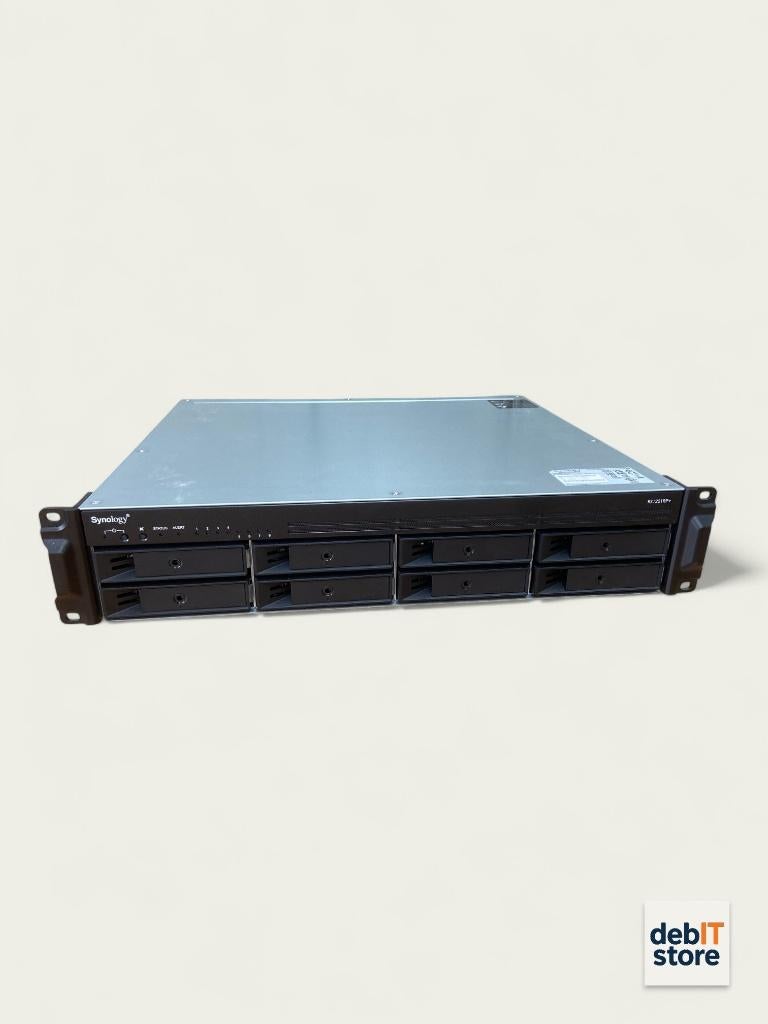 Synology RS1221RP+ Rackserver (16gb ram upgrade - garantie), Synology, Server, SATA, Info@debitstore.nl