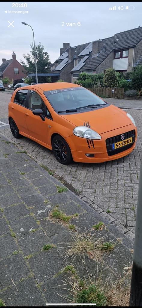 Fiat Punto 1.4 16V Turbo 5DR 2007, Auto's, Fiat, Voorwielaandrijving, 15 km/l, 1145 kg, 400 kg