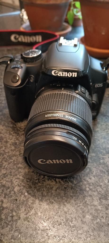 Canon EOS 450D digitale spiegelreflexcamera met tas, Audio, Tv en Foto, Fotocamera's Digitaal, Gebruikt, Spiegelreflex, Canon