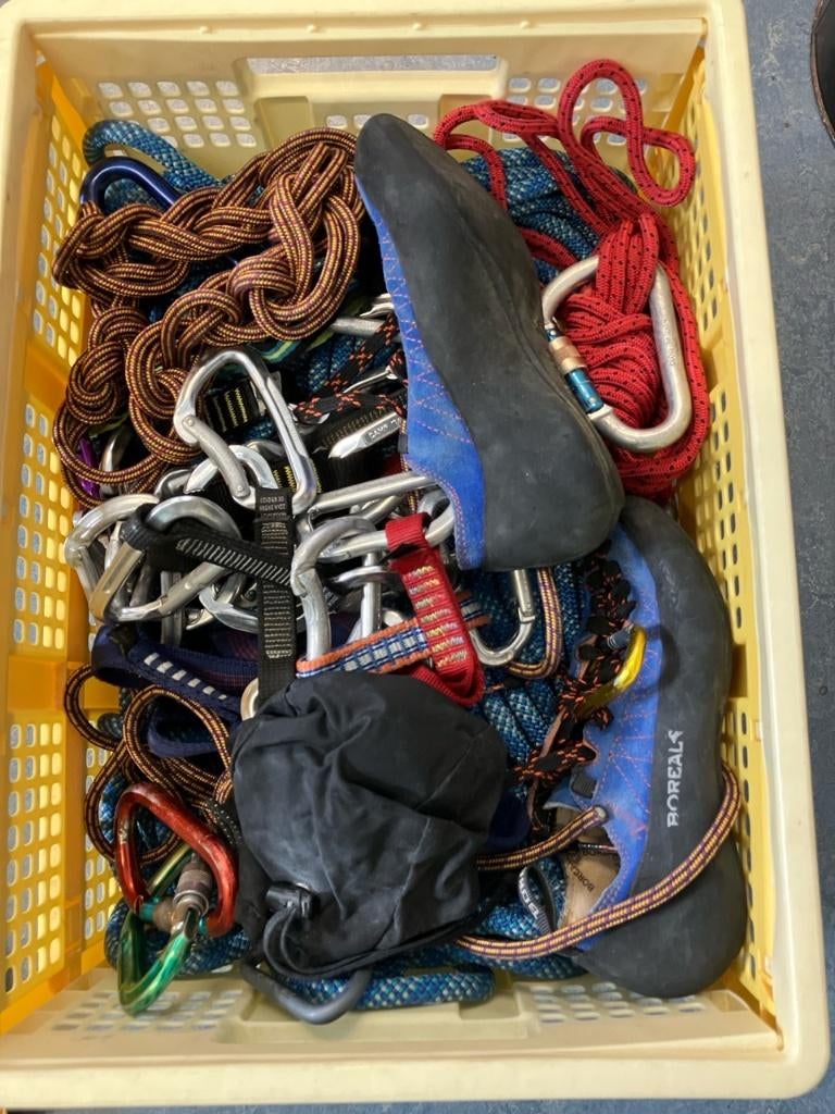 Klimmateriaal, Sport en Fitness, Bergsport en Wandelen, Ophalen, Gebruikt, Overige typen