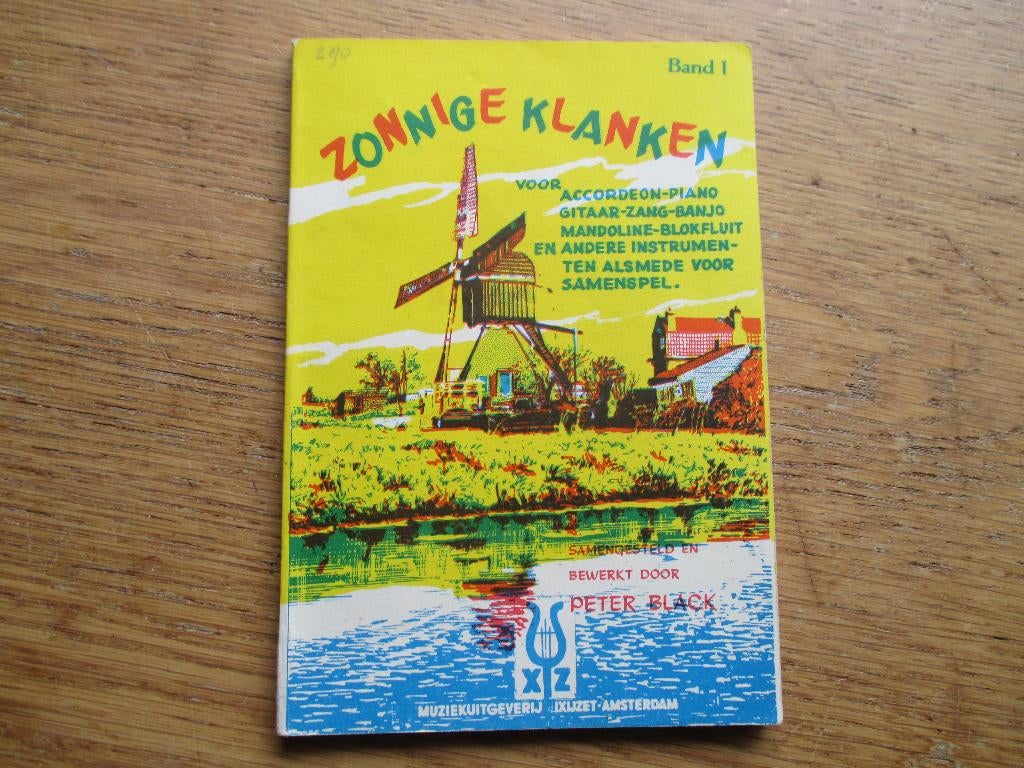 ZONNIGE KLANKEN  1- PIANO/ACCORDEON/KEYBOARD, Muziek en Instrumenten, Bladmuziek, Gebruikt, Piano, Ophalen of Verzenden, Artiest of Componist