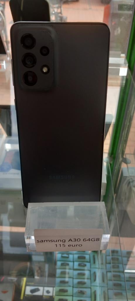 Samsung A30 64GB, Ophalen, Gebruikt, Zwart, Fysiek toetsenbord