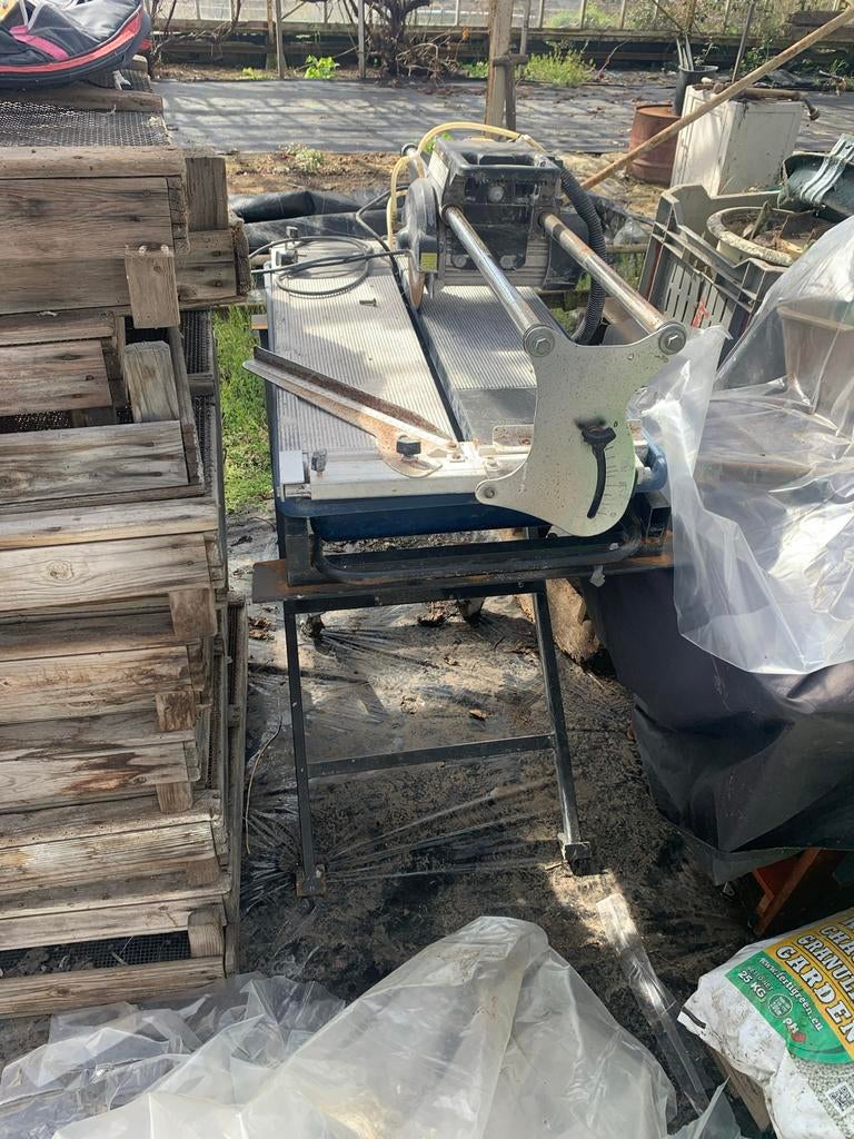 Zaagtafel op poten, Doe-het-zelf en Verbouw, Ophalen, Gebruikt, 70 mm of meer, Overige typen