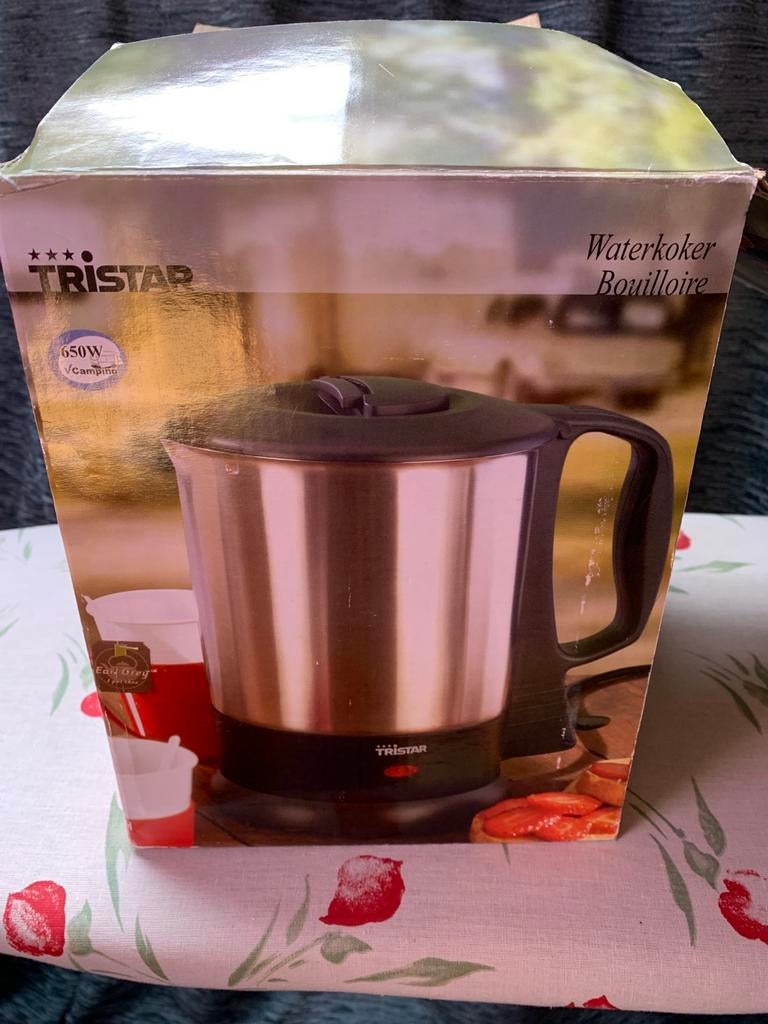 Waterkoker Tristar 650 W voor op de camping, Ophalen of Verzenden, Zo goed als nieuw
