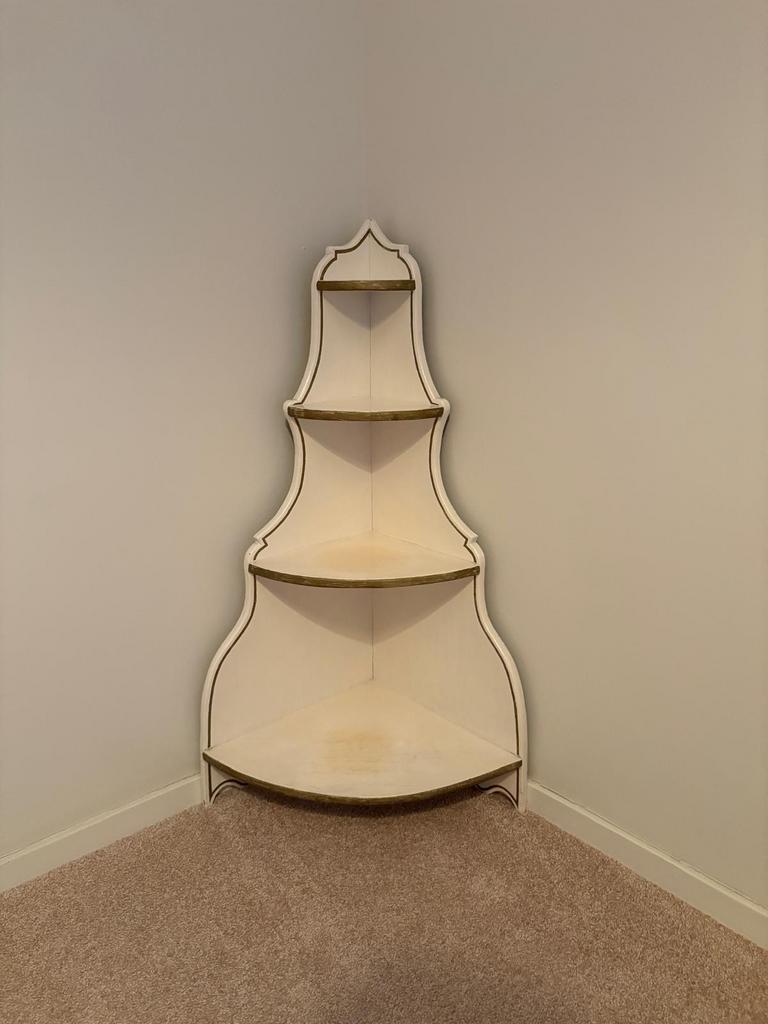 hoekkastje met 4 planken, Huis en Inrichting, Kasten | Overige, Ophalen, Gebruikt