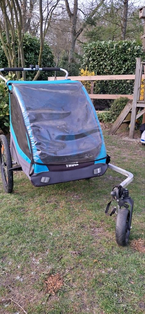 Thule Chariot Kinderkar VERLAAGDE VRAAGPRIJS!!, Ophalen, Gebruikt, Opvouwbaar, 40 tot 60 kg