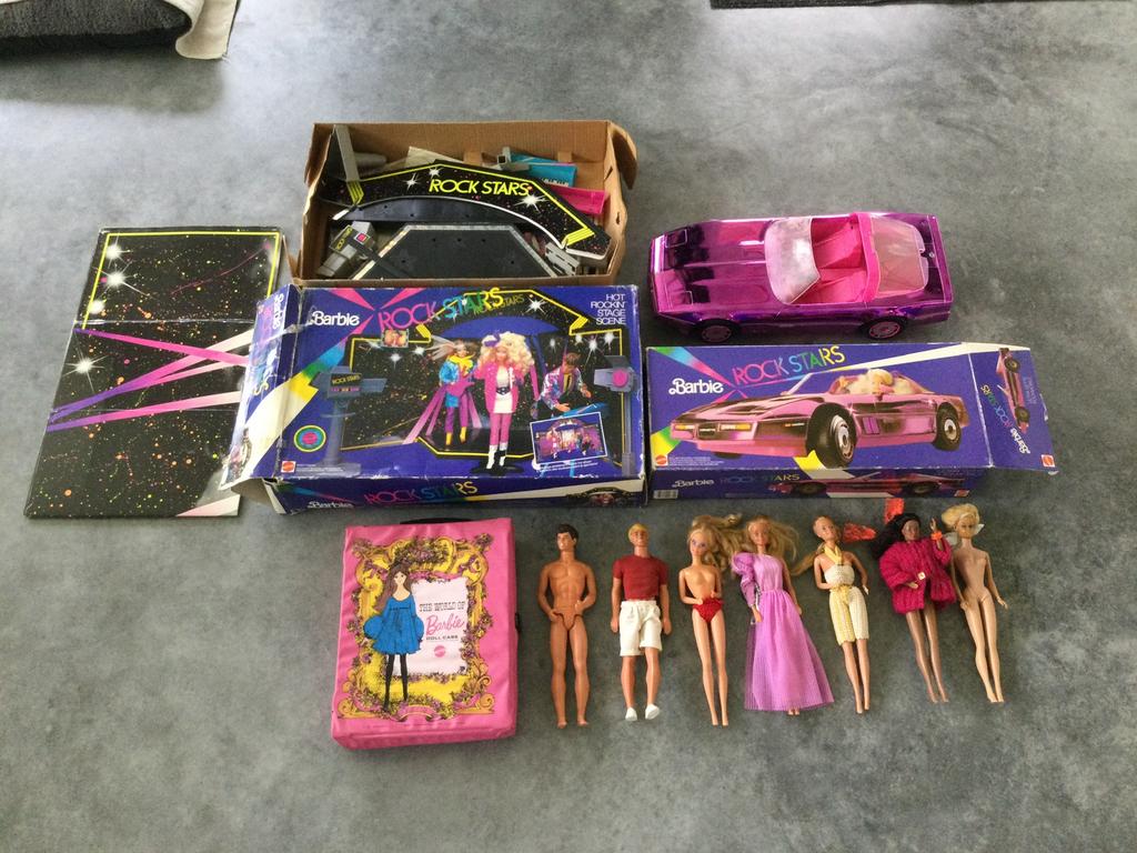 Barbie spullen jaren 80, Ophalen, Gebruikt, Barbie