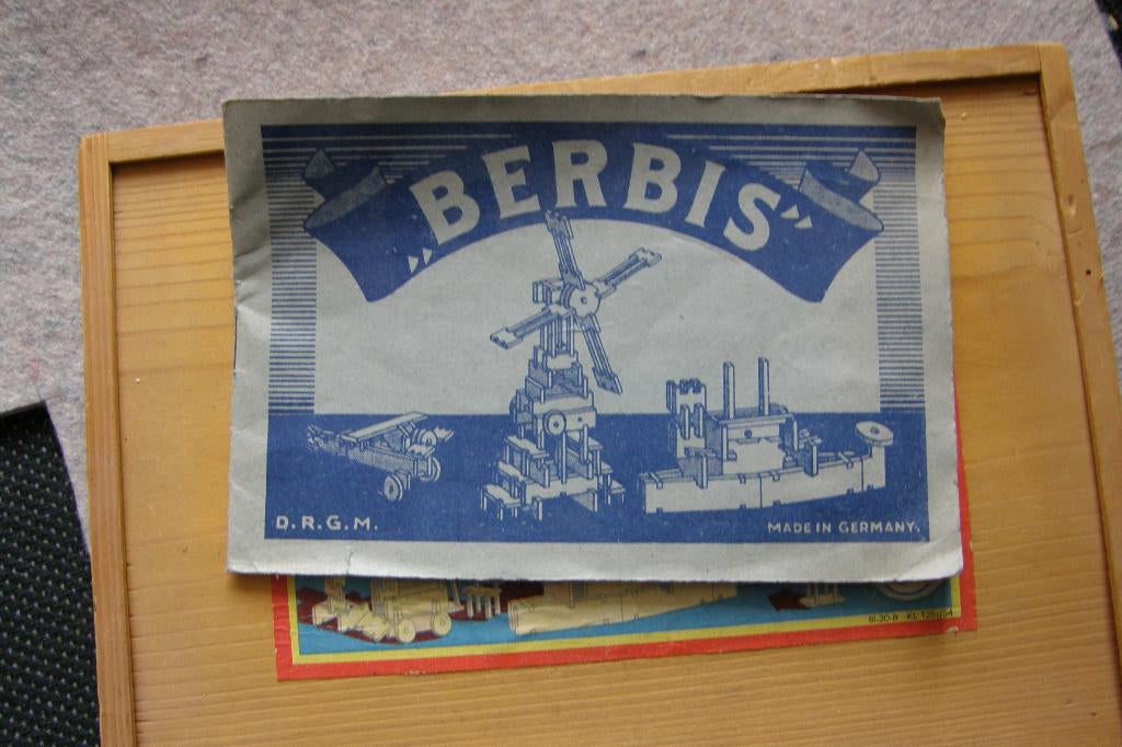 houten speelgoed, bouwdoos, Antiek en Kunst, Antiek | Speelgoed, Ophalen of Verzenden