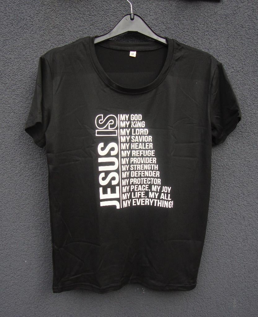 t shirt dames maat M met tekst - nieuw / ongebruikt, Maat 38/40 (M), Zwart, Nieuw, Ophalen of Verzenden