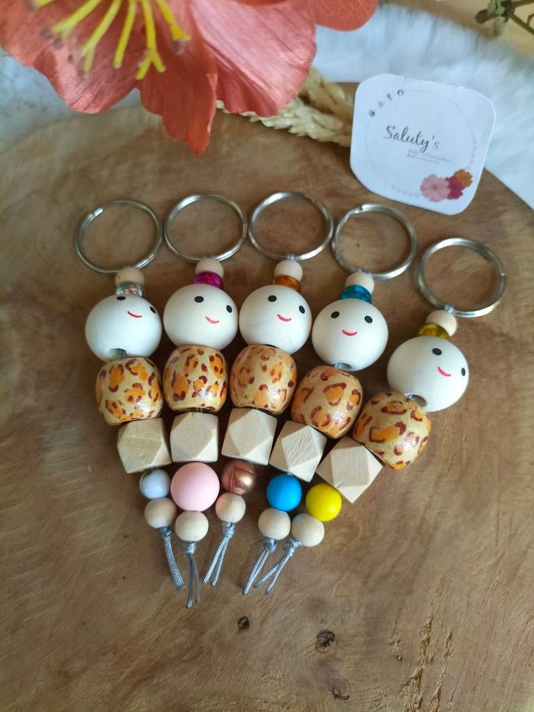 Nieuw, traktatie/bedankje • Gelukspoppetje mix, Verzamelen, Sleutelhangers, Nieuw, Ophalen of Verzenden, Saluty's kinder- en kraamcadeaus