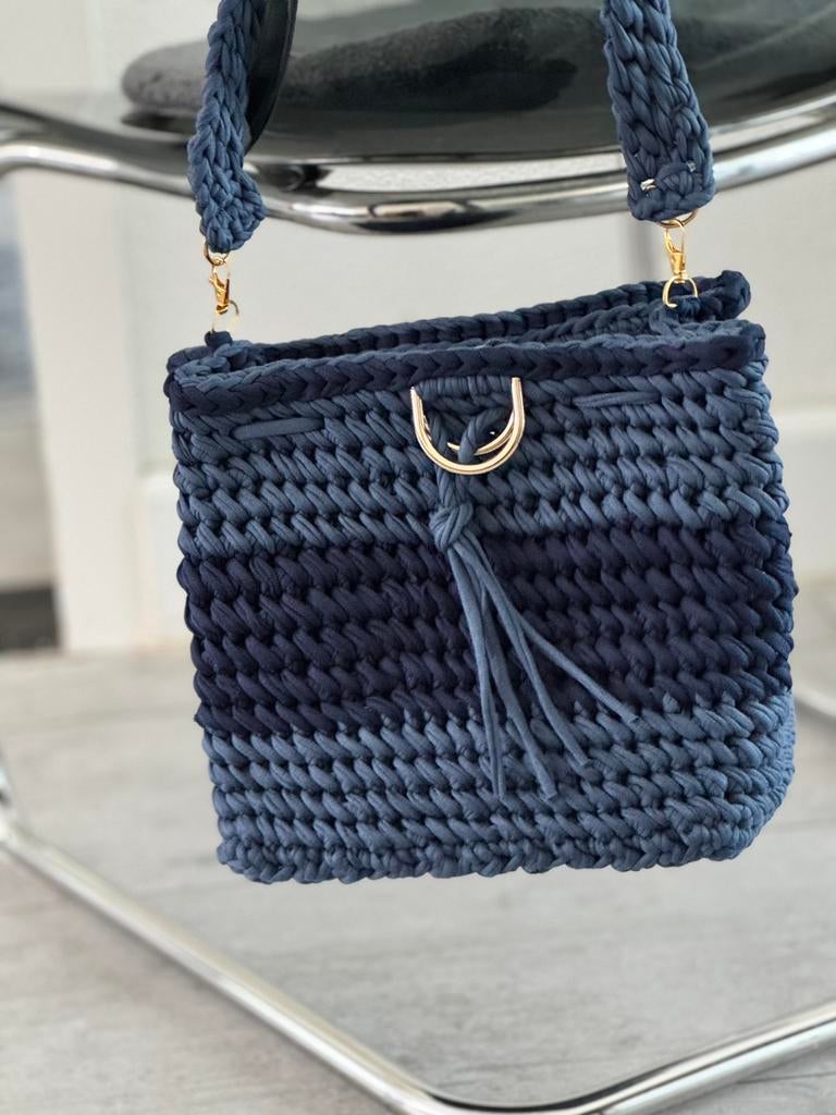 Hangemaakte gehaakte Tas, Ophalen of Verzenden, Nieuw