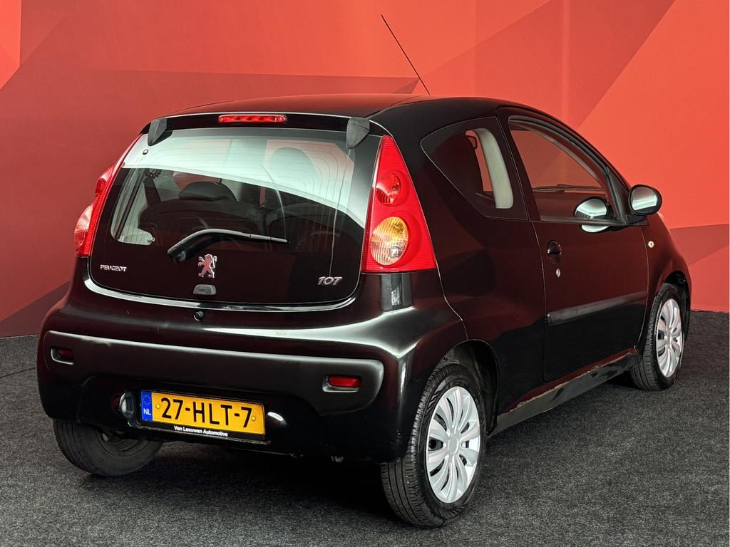 Peugeot 107 1.0-12V XS | Inruil Koopje | Zo Mee | APK 03-06-, Voorwielaandrijving, Stof, Gebruikt, Zwart