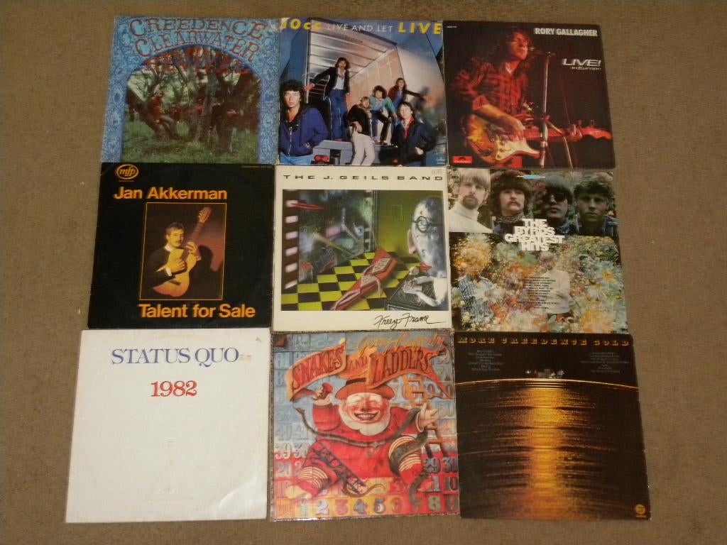 Mooie colekzie vintage lp's, Ophalen of Verzenden, Zo goed als nieuw, 12 inch, Poprock