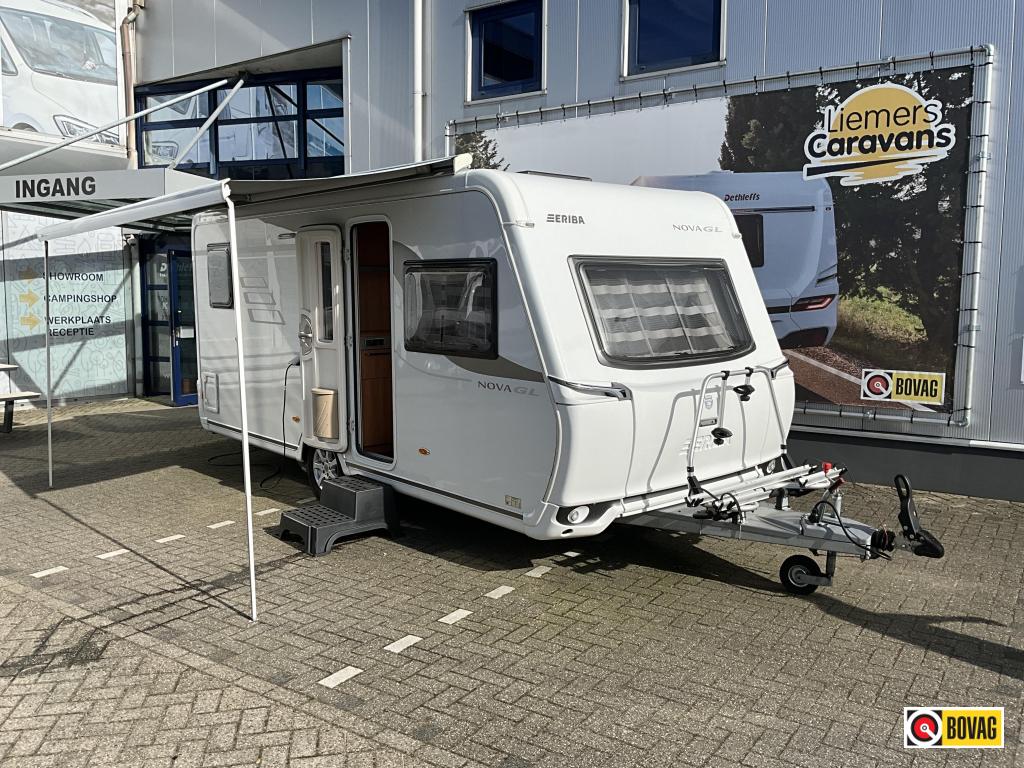 Eriba Nova GL 465 MOVER-THULE LUIFEL-NETJES, Caravans en Kamperen, Rondzit, Bedrijf, Overige typen, 1250 - 1500 kg
