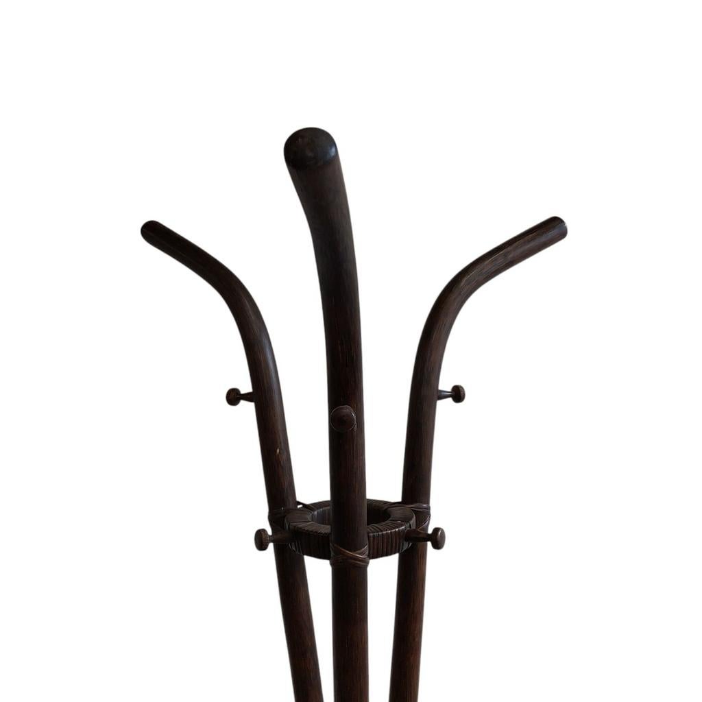 Vintage rotan manou kapstok, Ophalen, Gebruikt, Onbekend, Onbekend