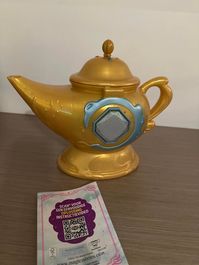 Magic Mixies Magische Lamp Goud - Interactief Speelgoed, Ophalen of Verzenden, Zo goed als nieuw, Jongen of Meisje