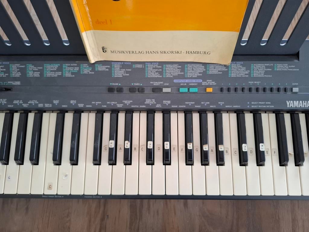 Yamaha PSR-100 orgel met lesboek, Muziek en Instrumenten, Ophalen of Verzenden