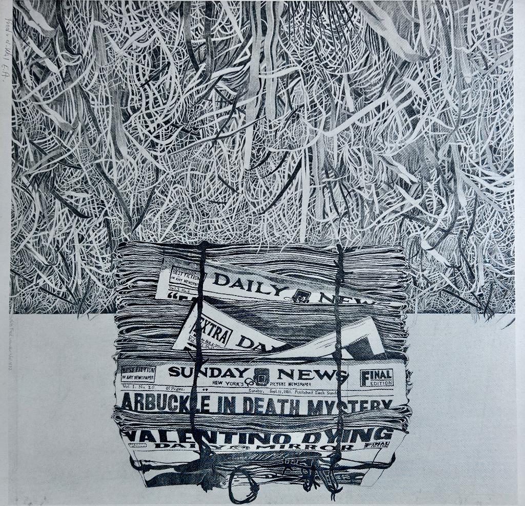 Zeefdruk Fred van der Wal, Antiek en Kunst, Verzenden