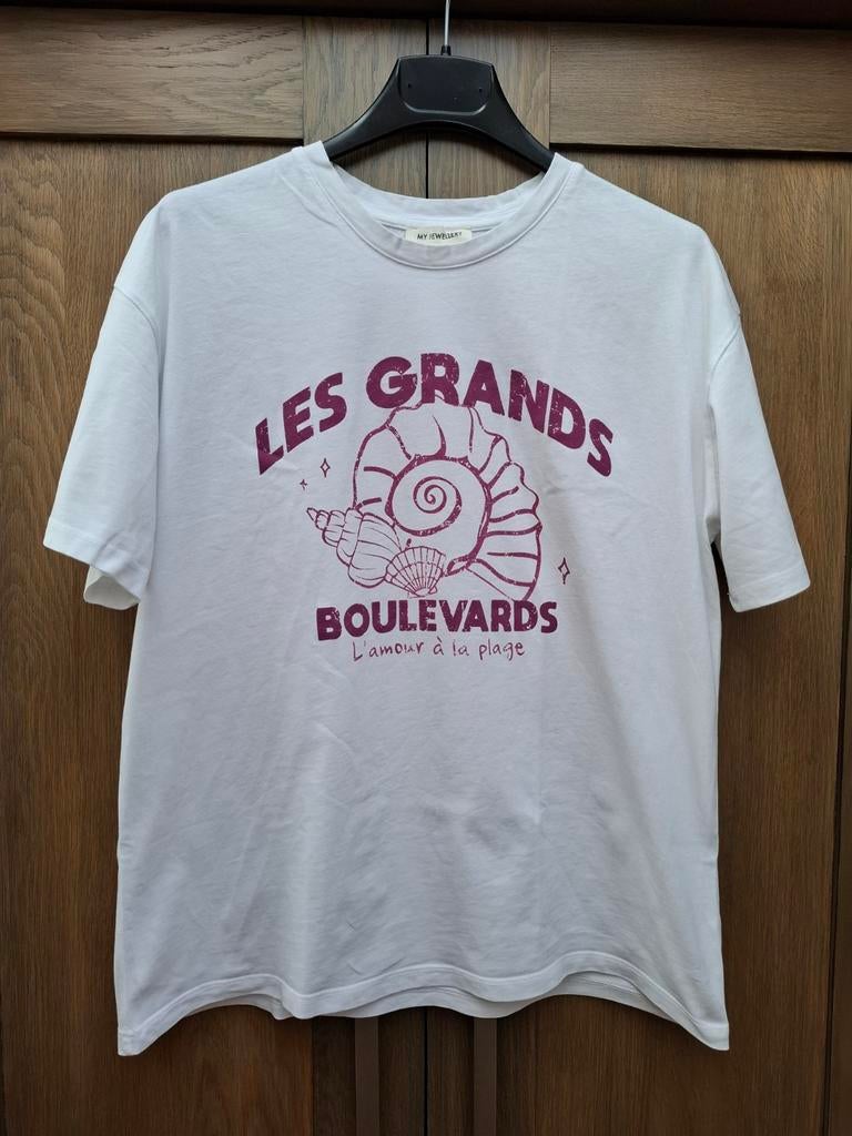 Shirt MyJewellery M, Maat 38/40 (M), My Jewellery, Wit, Ophalen of Verzenden