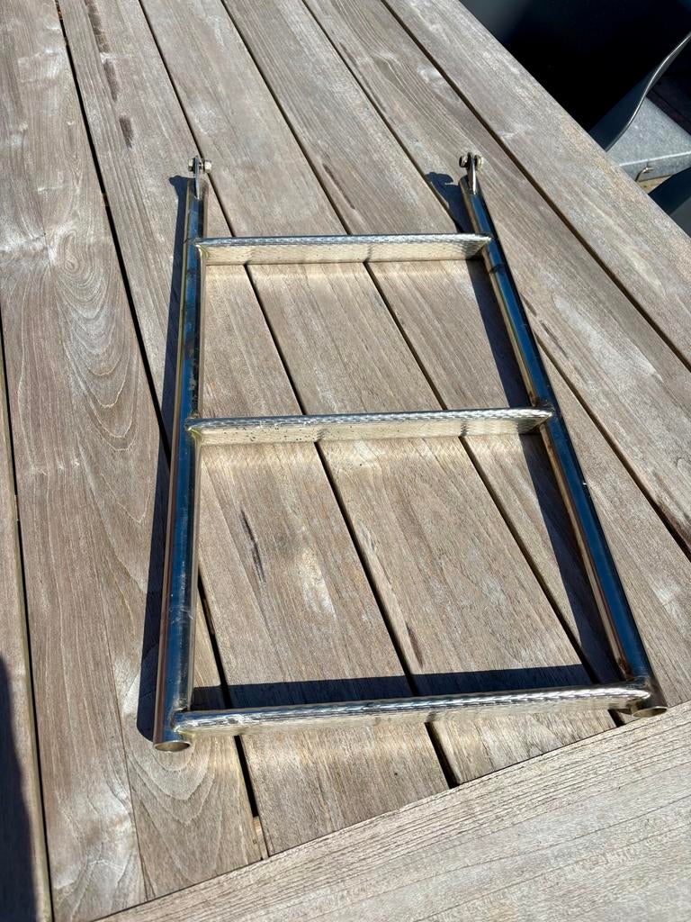 Rvs Zwemtrap Verlengstuk met m8 bevestiging, Ophalen, Gebruikt, Overige typen