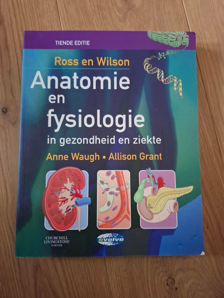 Ross en Wilson: Anatomie en Fysiologie (Tiende Editie), Anne Waugh • Allison Grant, Zo goed als nieuw, Beta, HBO