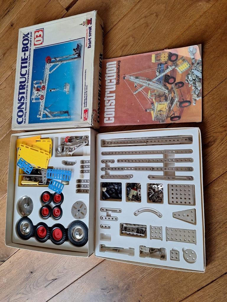 3 constructiedozen TEMSI en BS, Ophalen of Verzenden, Zo goed als nieuw